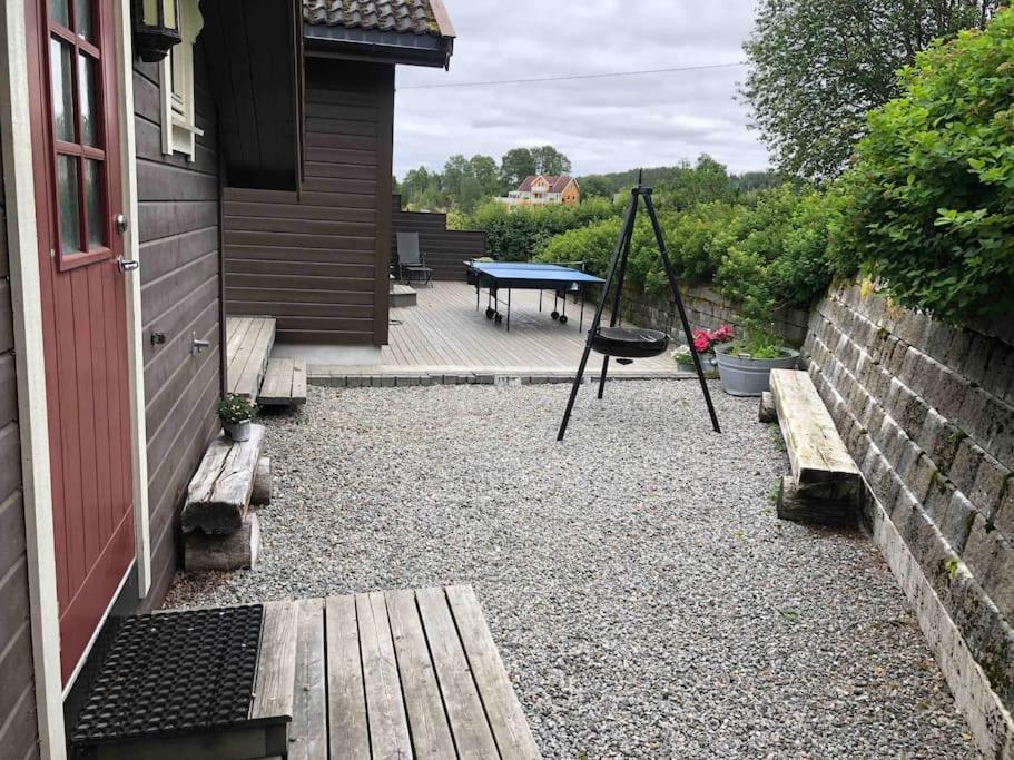 Landlig og sentrumsnær leilighet Leilighet Namsos Eksteriør bilde