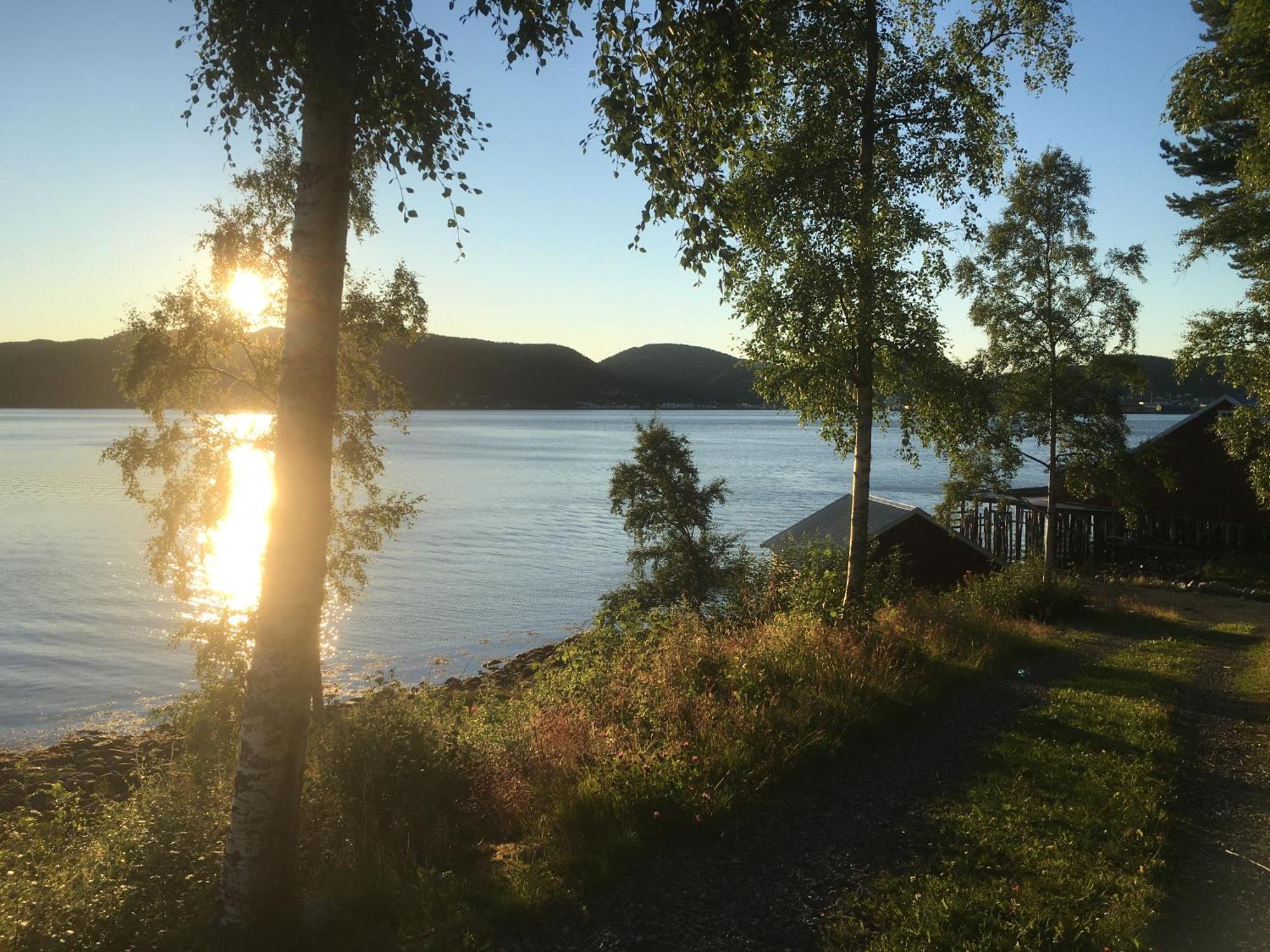 Landlig og sentrumsnær leilighet Leilighet Namsos Eksteriør bilde